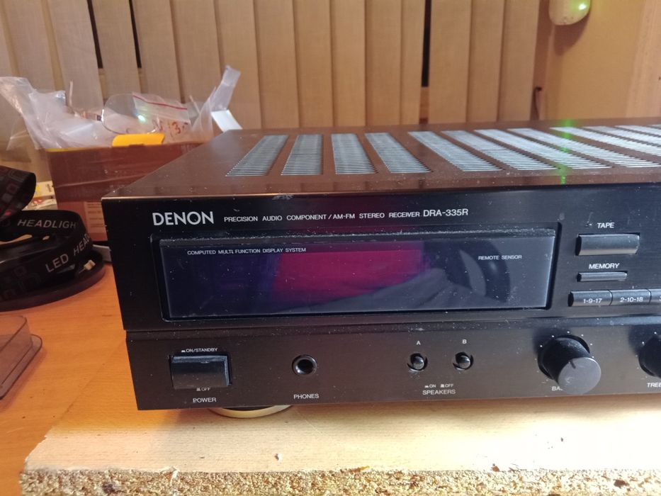 Amplificator cu radio DENON DRA 335 R stereo 2x62w 4.ohmi sau 2x42w 8.ohmi