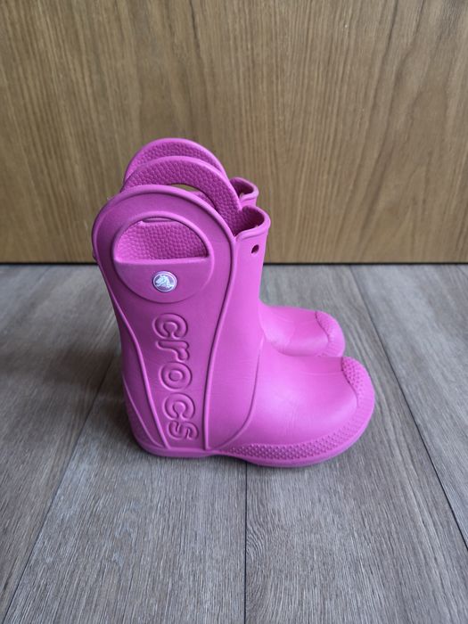 Детские сапоги crocs, c10 26-27