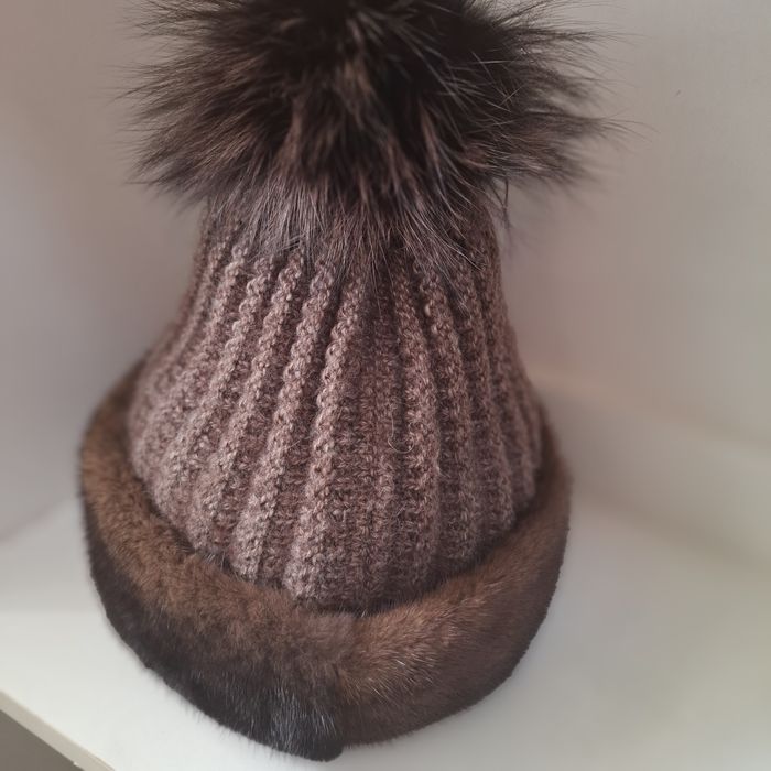 8000тг Шапка норка.