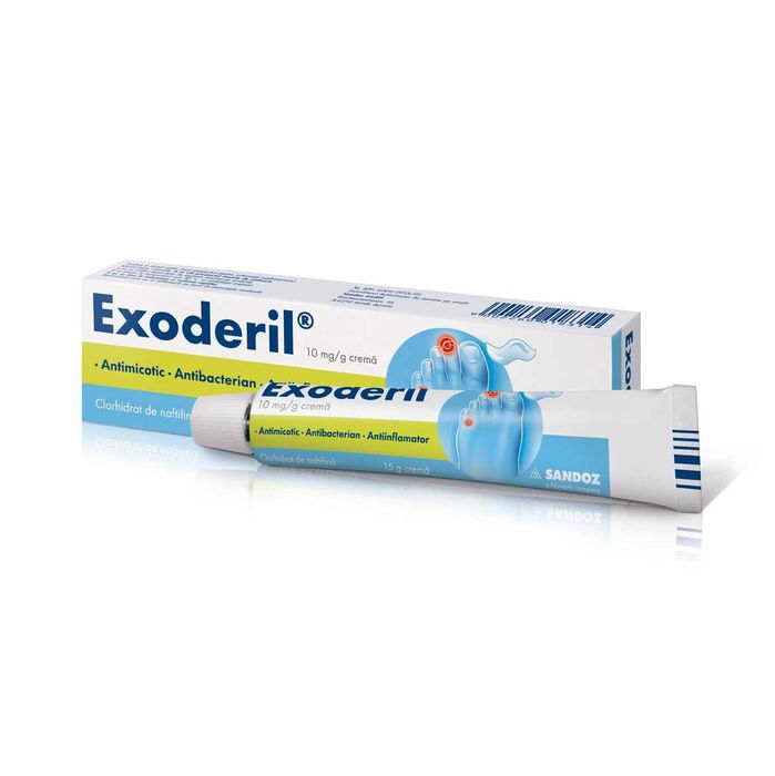 Crema Exoderil Antimicotic contra infectiilor micotice