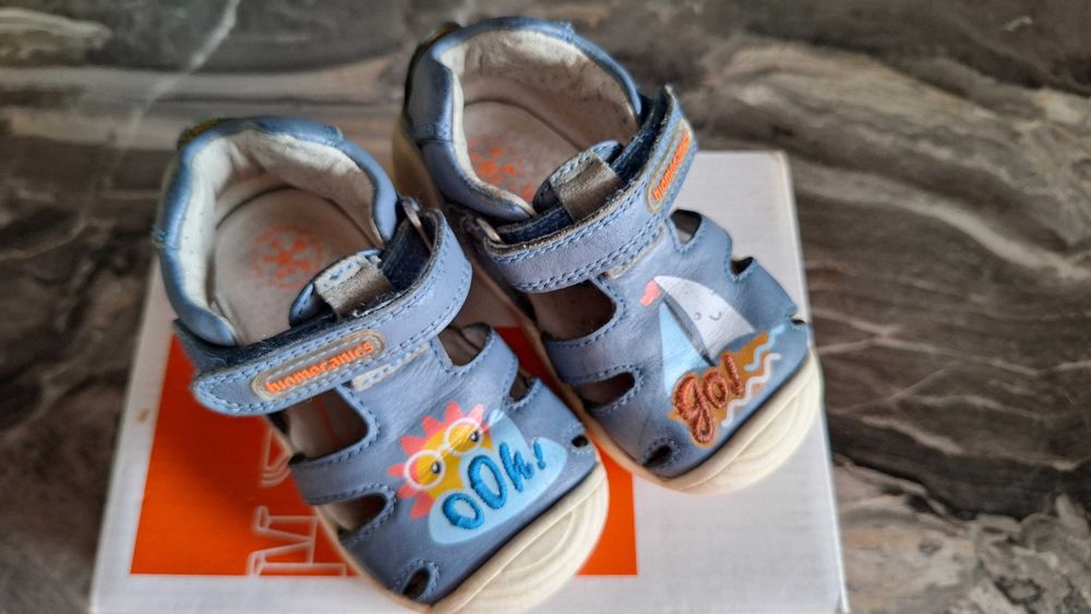 Бебешки сандали за момче Biomecanics