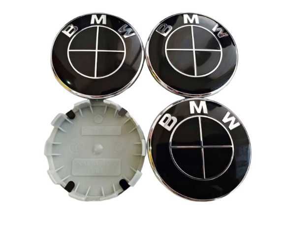 Capace jante BMW 68mm - Albastru/Alb, Negru, Alb-Negru, Aniversare