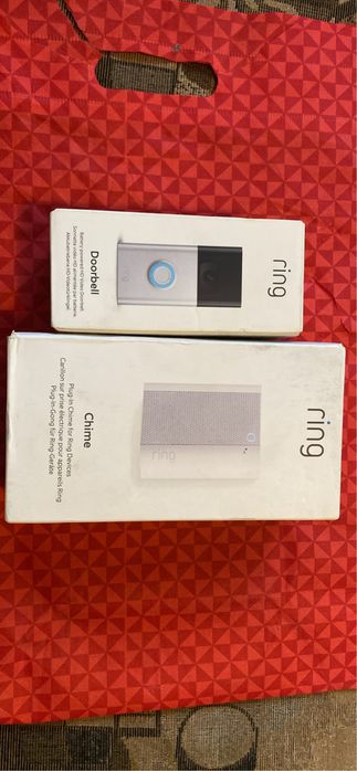 Sonerie video inteligentă Ring Doorbell Gen 2 + Ring Chime (difuzor de interior)