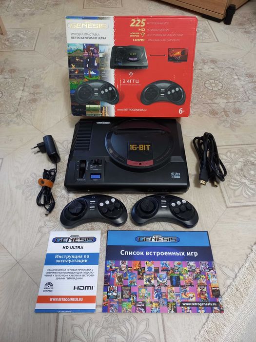 Сега Retro Genesis HD Ultra +225 игр
