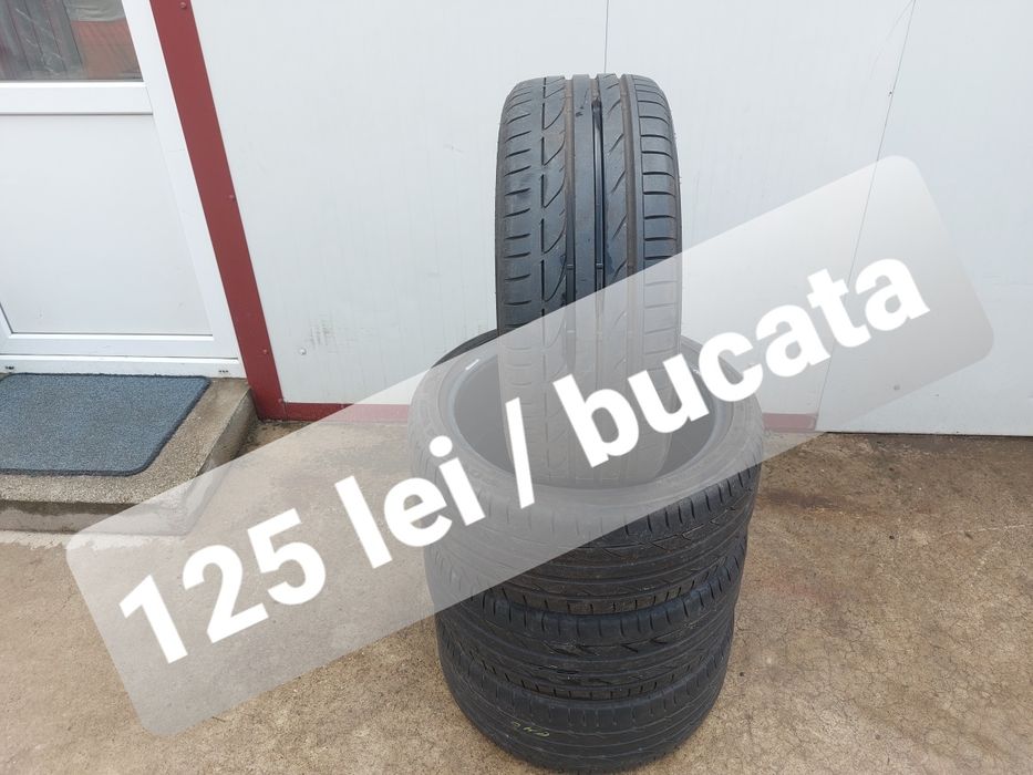 125 lei bucata! Set anvelope de vara 225 40 18 Bridgestone