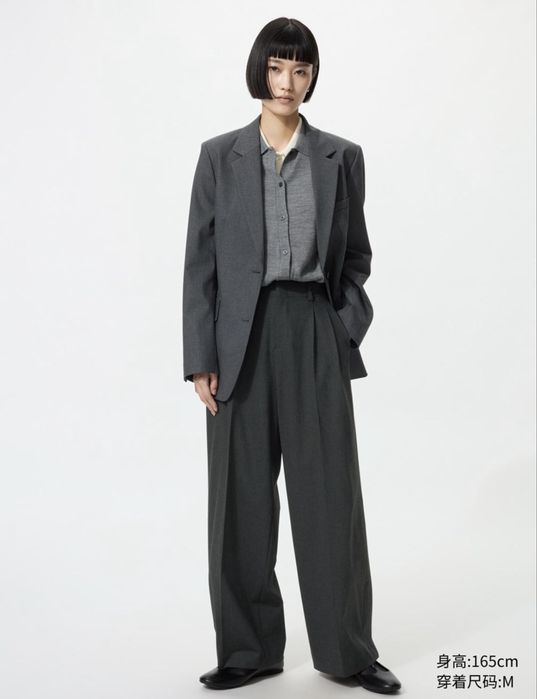 Брюки Uniqlo черные