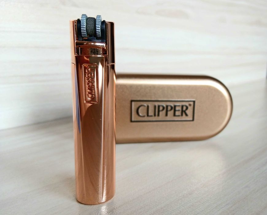Запалка CLIPPER - метална, нова