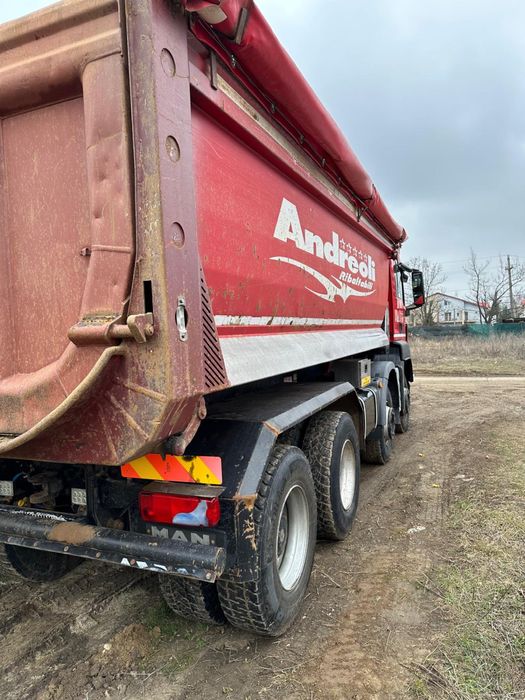 Man 8x4 , an 2008 TGS 480