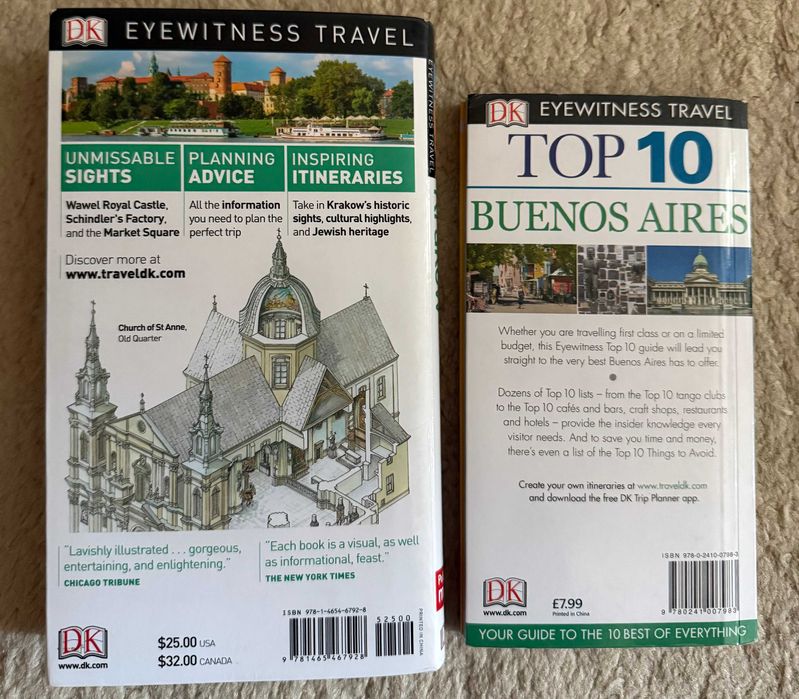 Ghid de calatorie Cracovia si Buenos Aires DK - NOI