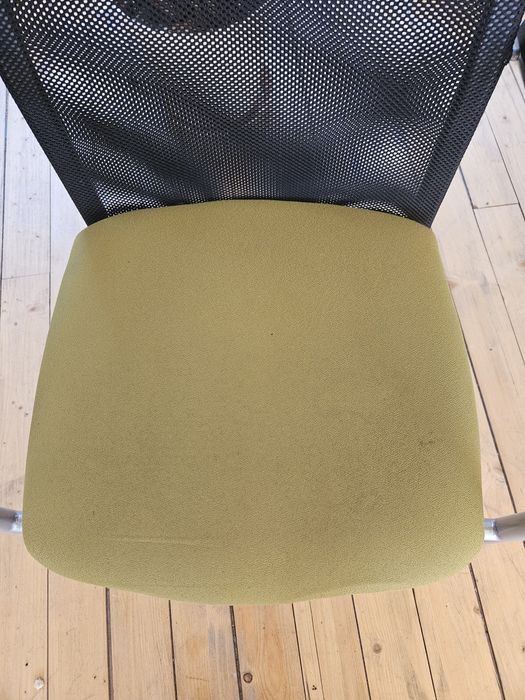 Scaun birou, verde cu negru
