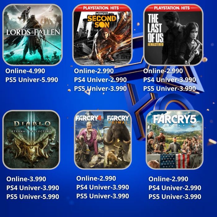 Запись и установка игр на PS4/PS5