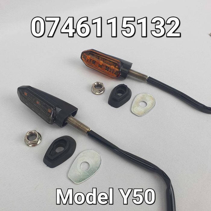Moto Scuter Motocicleta Atv Chopper-Semnalizari LED- Semnalizare - Y50