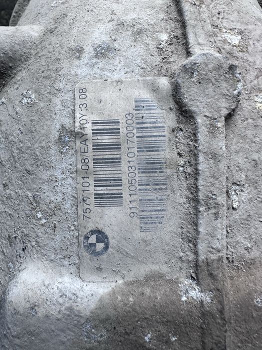 Преден и заден диферинциял 3.08 от bmw f10 550ix 408k