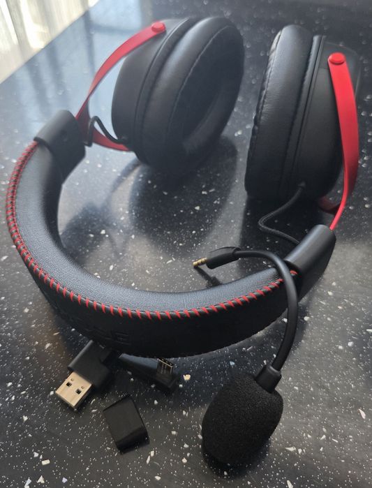Căști Gaming MCHOSE V9 Pro – Wireless 2.4GHz / Bluetooth 5.3 / USB‑C, 53mm, 7.1, AI Noise Canceling