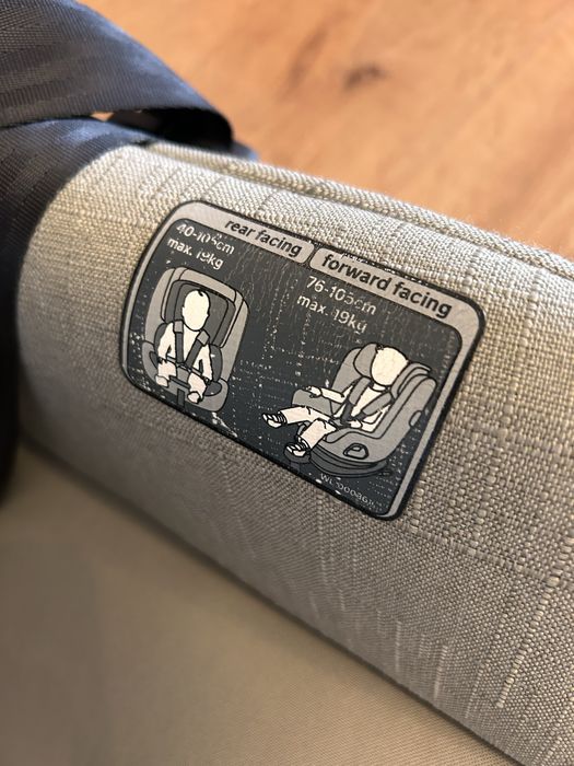 Scaun auto rotativ i-Size Todl Next, 40-105 cm, Nuna + baza isofix