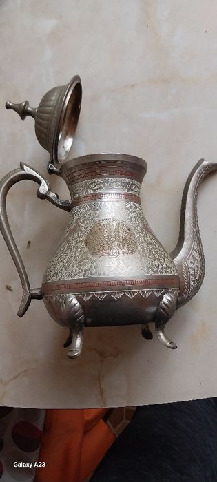 Чайник мельхиоровый