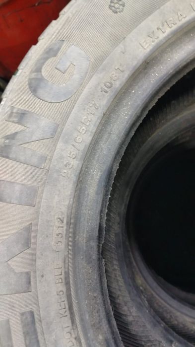 Резина зимняя 4 балона