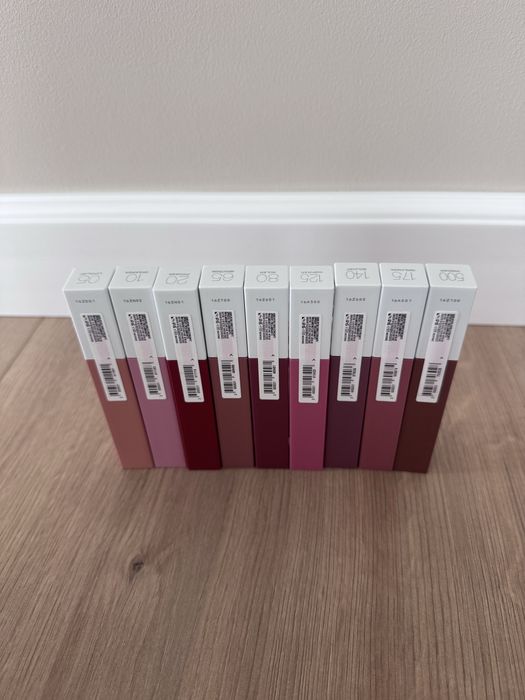 Rujuri lichide mate Maybelline Matte Ink - multe nuante