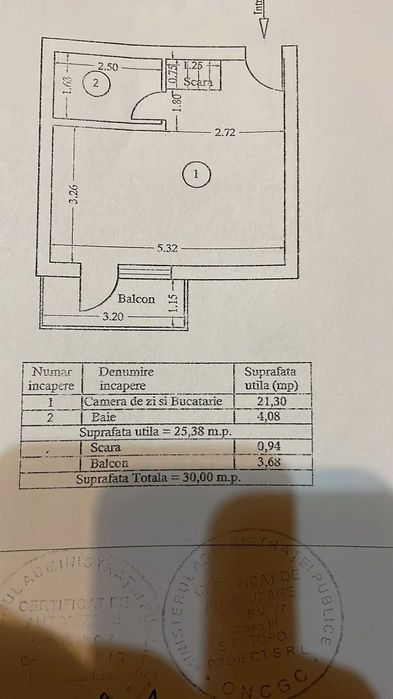 Apartament  2 camere  zona centrala