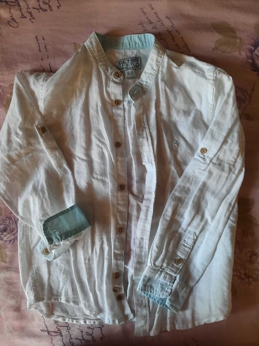 Бели ризки за момче 8-9г