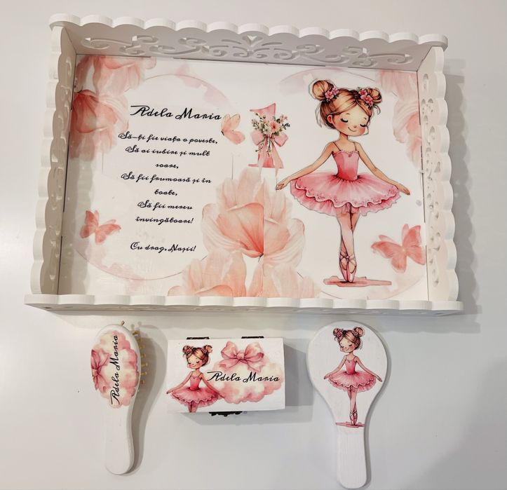 Tavite de mot / turta personalizate - set 7 piese