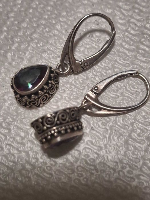 Лот сребро пръстен и обеци