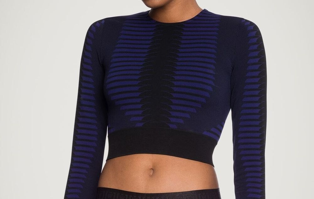 Къс плетен топ/пуловер Wolford, M - L, нов