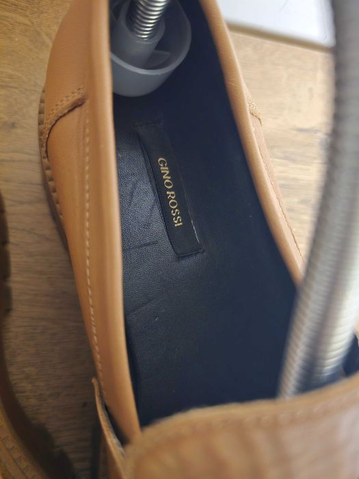 Gino Rossi оригинални дамски лоуфъри от естествена кожа