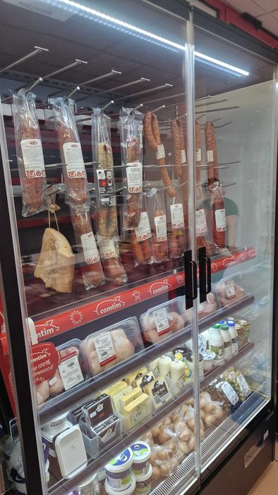 Vitrina Premium cu Carlige INOX 132cm / Danemarca