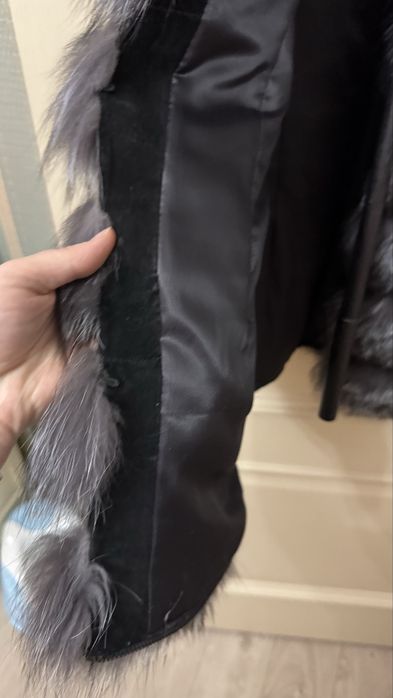 Жилет из чернобурки