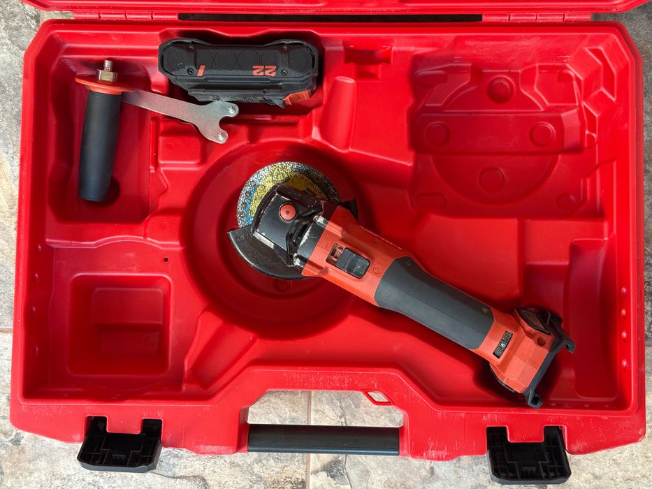 Hilti AG 4S-22-125 Nuron ъглошлайф + батерия 4Ah + куфар
