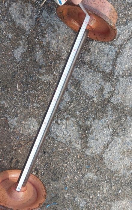 Штанга неразборная 25кг.