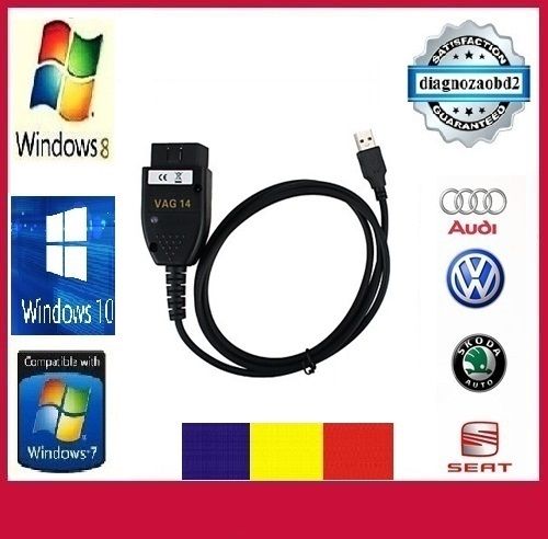 Laptop Dell e5430 i3 + interfata diagnoza Vag.com + OP.COM + Ford RO