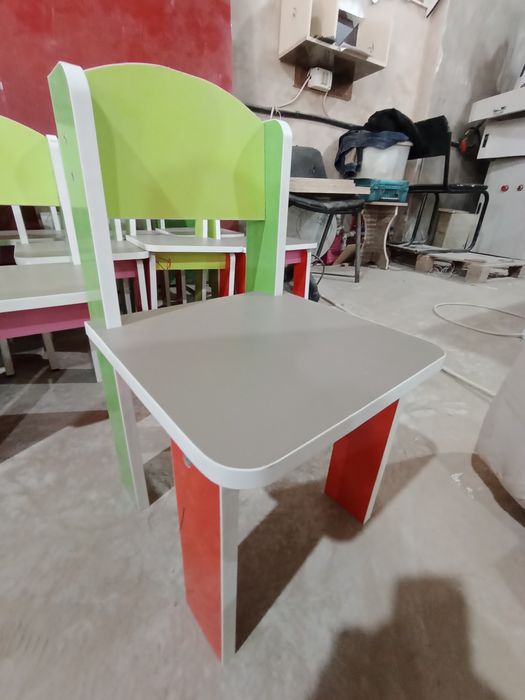 Balalar ushin stol stulshik.shkaf. h t b islep beremiz