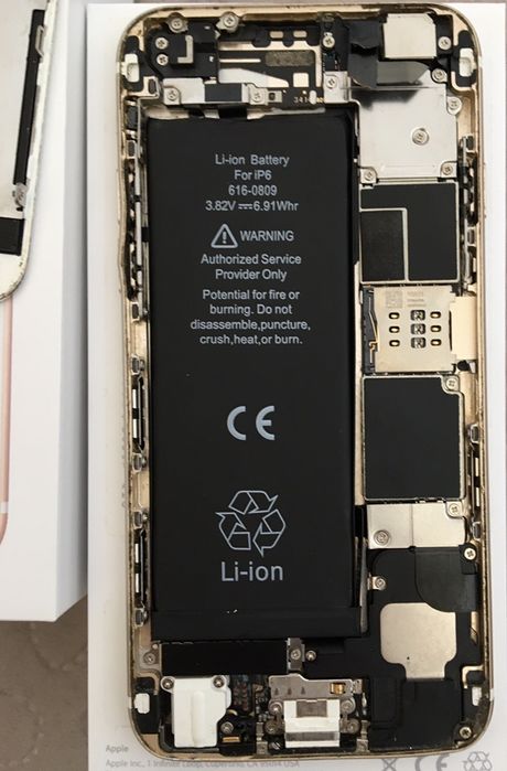 Iphone 6 gold за части целия