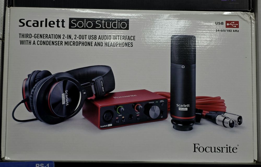 Focusrite Scarlett Solo Studio (3rd Generation)