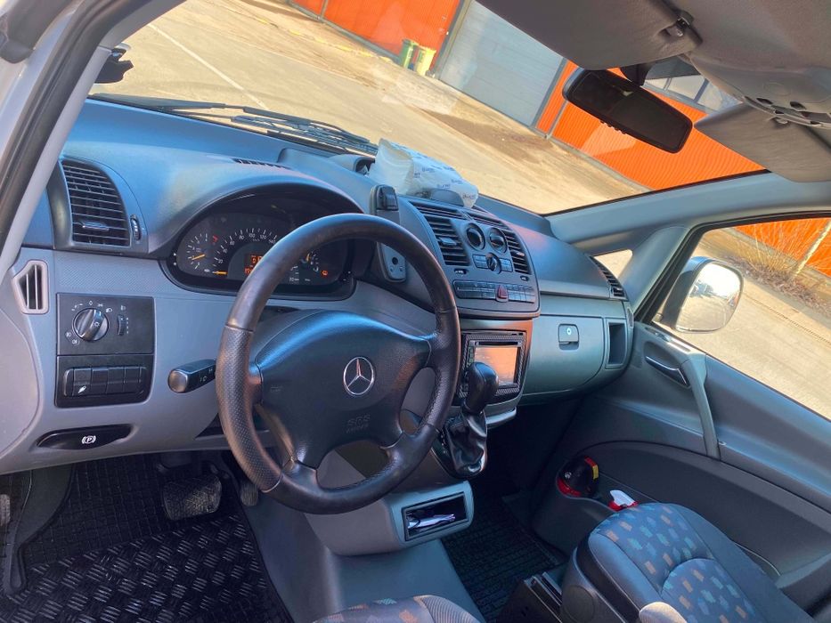 Mercedes Vito Lung 2005, 7+1 locuri, 2.2 L, 150 CP, Automat.