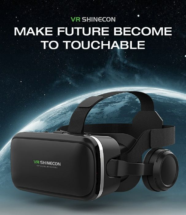 Доставка С пультом Очки виртуальной VR Shinecon G04E VR Box