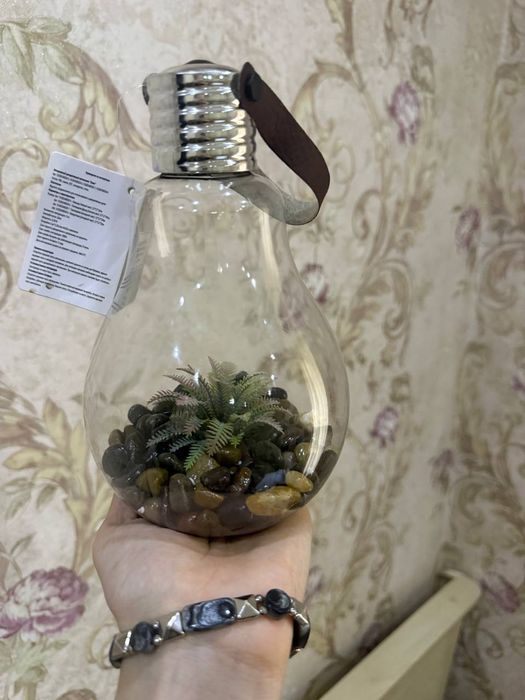 Аквариум  в виде лампочки