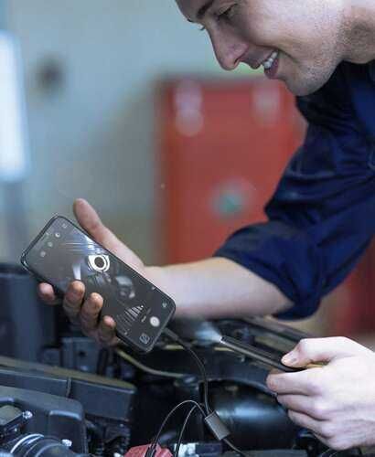 Ендоскопска камера за телефон –2м е подходяща за трудно достъпни места