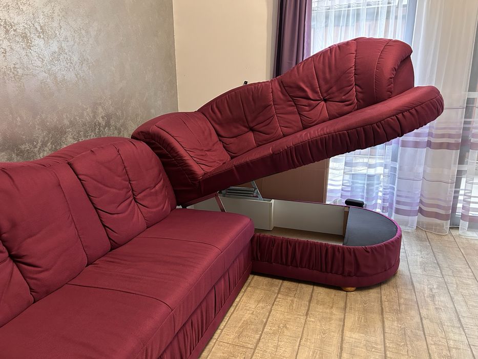 Coltar extensibil cu lada de depozitare