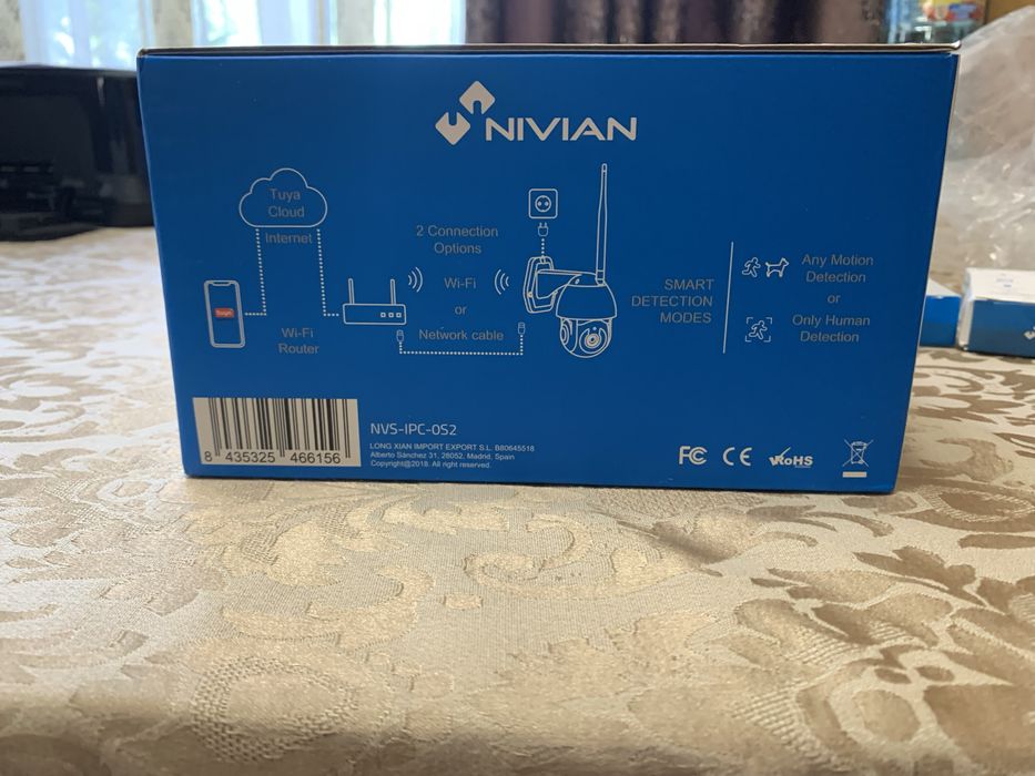 Pachet camera wi fi plus sitem de acess smart nivian