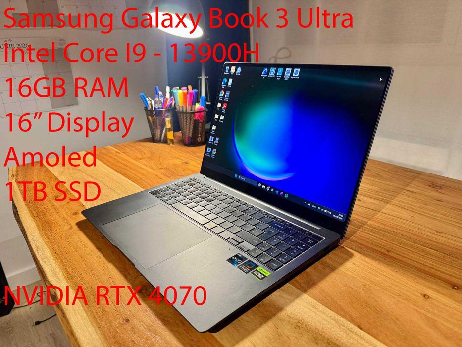 Samsung Galaxy Book 3 Ultra Intel I9 RTX 4070