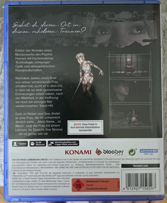 Joc silent hill 2 ps5