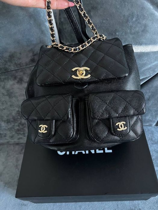 Раница кожена шанел
