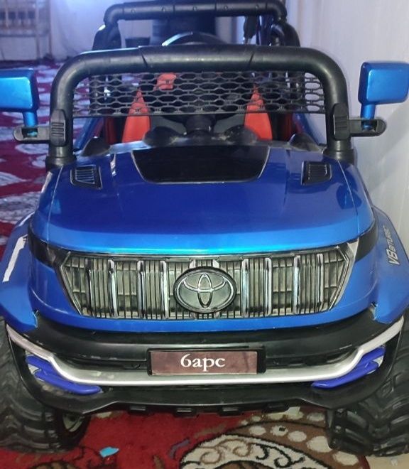 Детская машинка от Барс балонлари резинкали кучада хайдаса хам болади