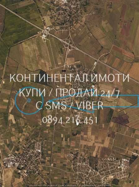 Нива 7100м2, кат. 5, с правилна форма. Лесен достъп по селски пътища