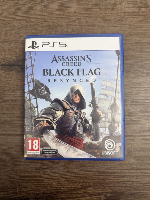 Vând (NU SCHIMB) Assassin’s Creed Black Flag Resynced Ps5 ca nou