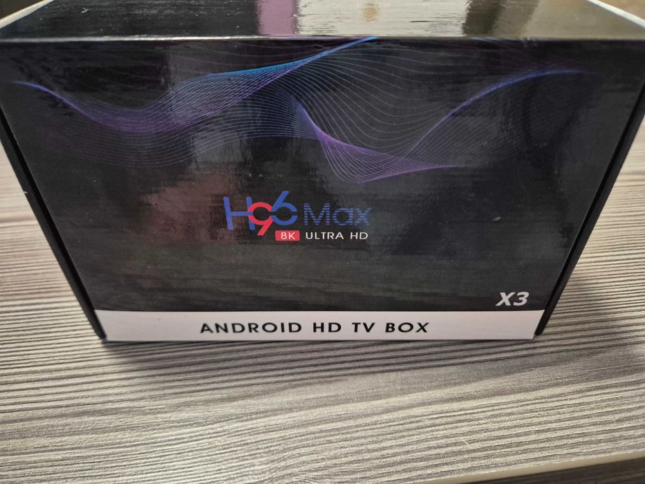 Android TV BOX H96 MAX X3 8K, ANDROID 9.0, 4GB RAM, 32GB
