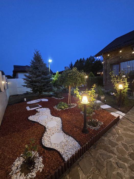 Inchiriere casa P+M , 3 dormitoare, living , zona linistita